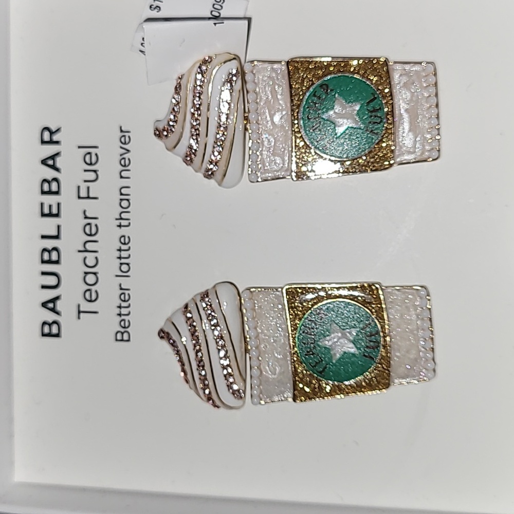 Baublebar Teacher Fuel earrings